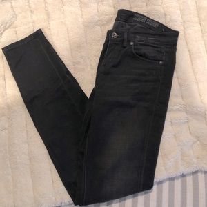 Madewell Skinny Skinny Black jeans 28x32